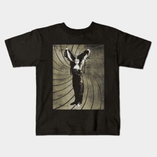 Theda Bara - Vamp - Sepia - Sin - Untitled Image Kids T-Shirt